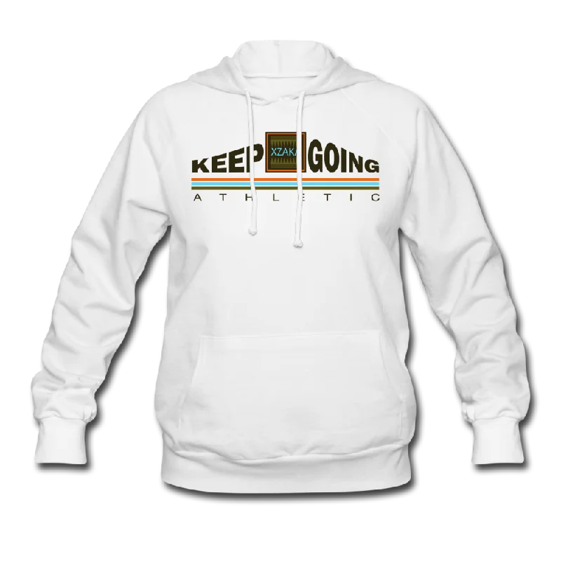 XZAKA Women "Keep Going" Motivational Hoodie - W1272