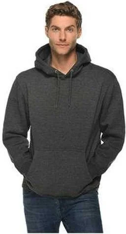 Lane Seven LS14001 Unisex Premium Pullover Hooded Sweatshirt - Charcoal Heather