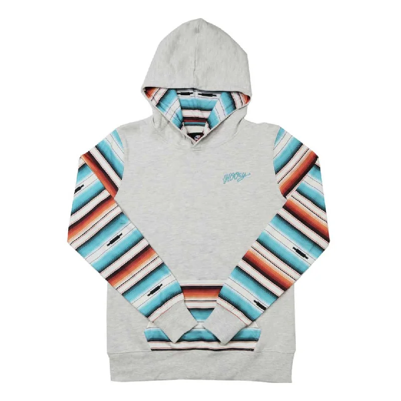 Hooey Women's Mojave Serape Accent Pullover Hoodie