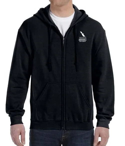 2013 American Airlines Aircraft Maintenance Zipped Hoodie Sweatshirt -NO ACM ON BACK-  *A&P LICENSE REQUIRED*