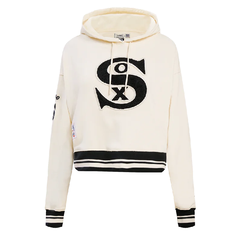 SUDADERA CON GORRO MLB CHICAGO WHITE SOX RETRO CLASSICS PARA MUJER