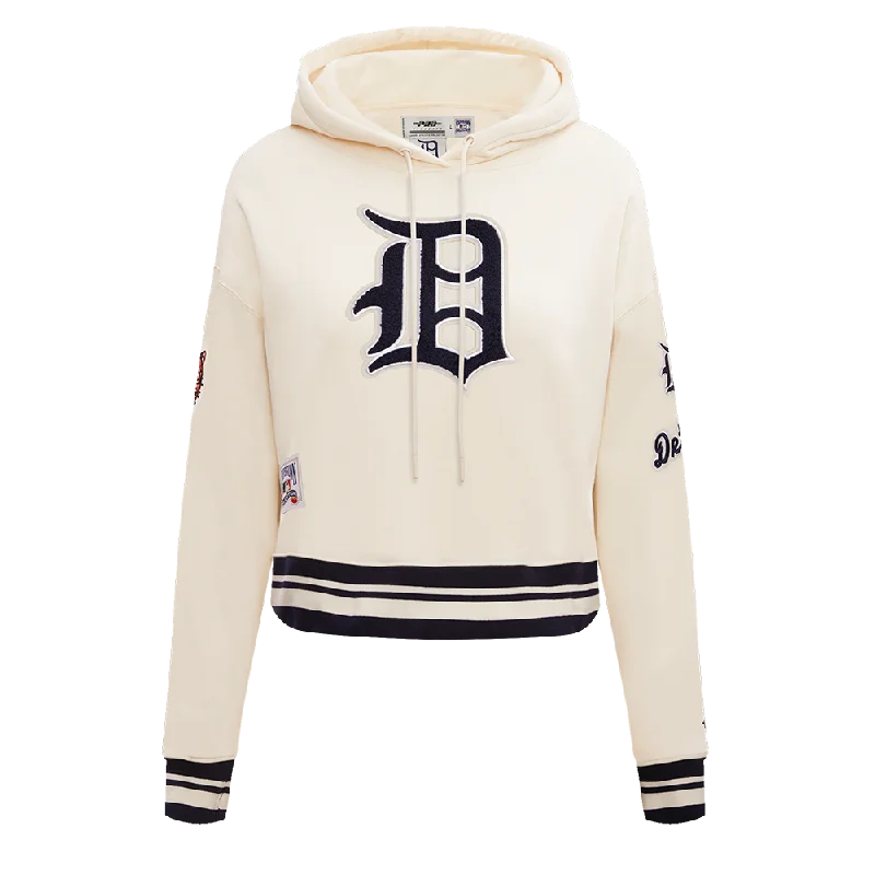 SUDADERA CON GORRO MLB DETROIT TIGERS RETRO CLASSICS PARA MUJER