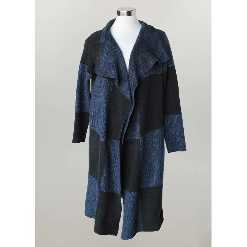 Keren Hart Women's Color Block Duster