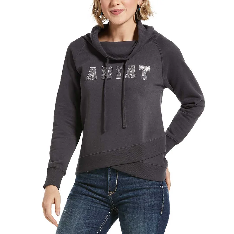 Ariat Women's Sequin Logo Pullover Sweatshirt