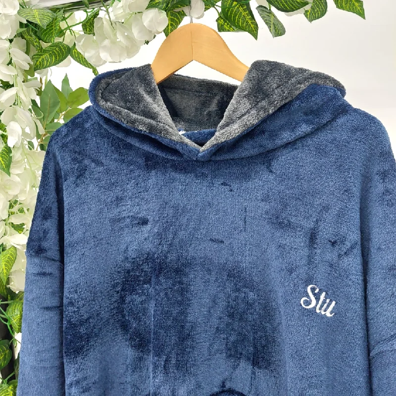 Navy Snuggle Hoodie