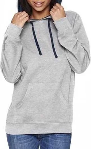 Next Level 9301 Unisex French Terry Pullover Hoodie - Heather Gr Mid Ny