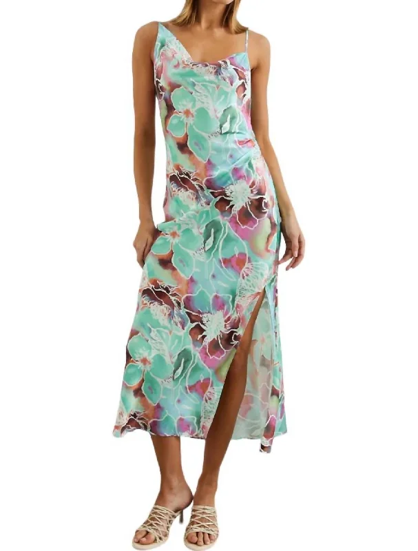 Jackie Dress In Kauai Floral