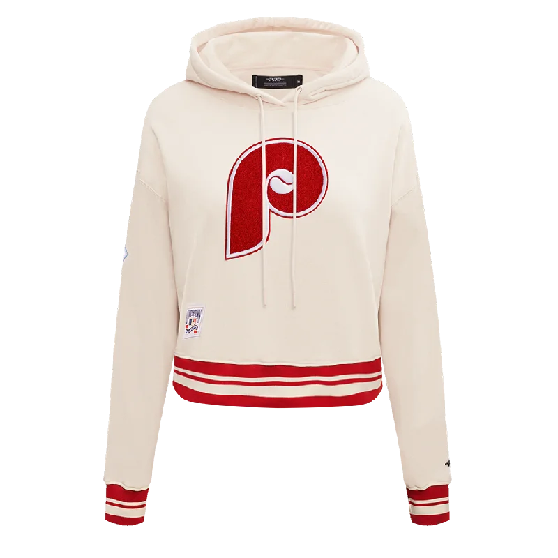 SUDADERA CON GORRO MLB PHILADELPHIA PHILLIES RETRO CLASSICS PARA MUJER