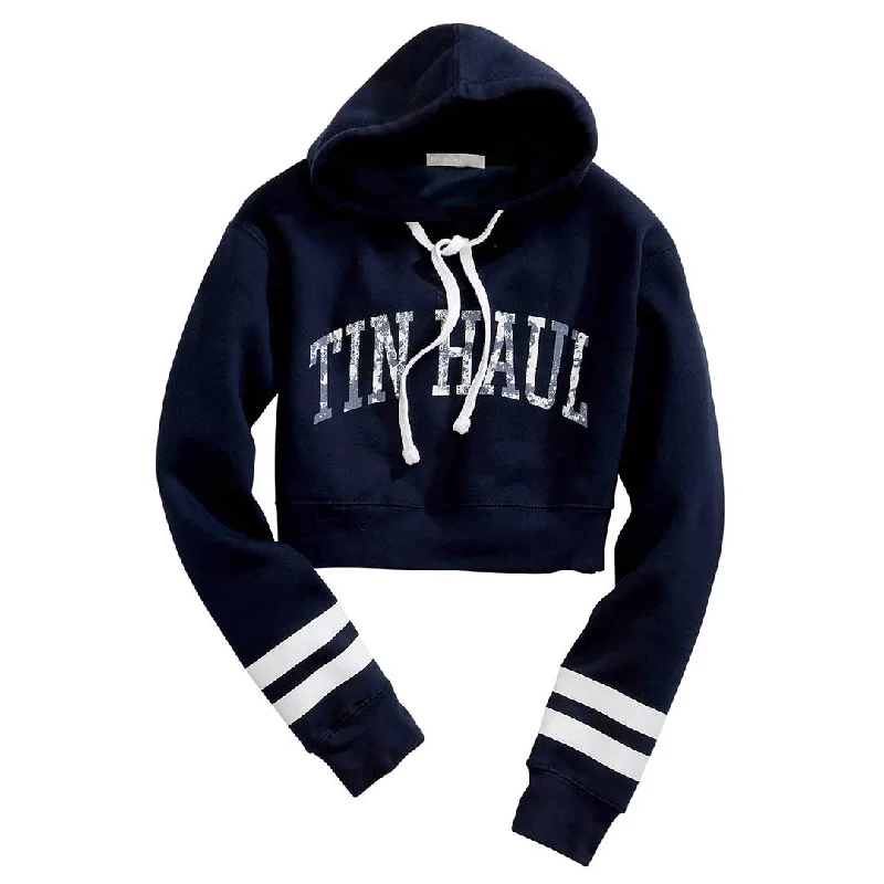 Tin Haul Women's Cropped Fleece Hoodie