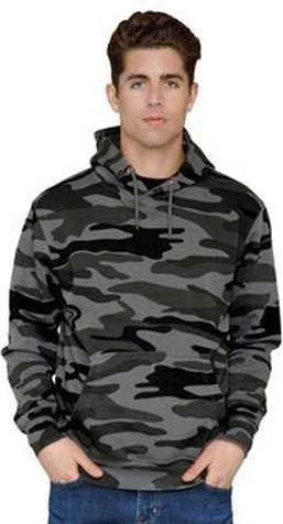 Lane Seven LS14001 Unisex Premium Pullover Hooded Sweatshirt - Slate Camo