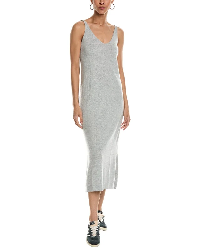 Brodie Cashmere Summer Cashmere Tank Dress