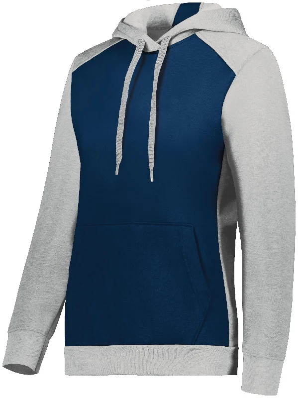 NAVY/GREY HEATHER