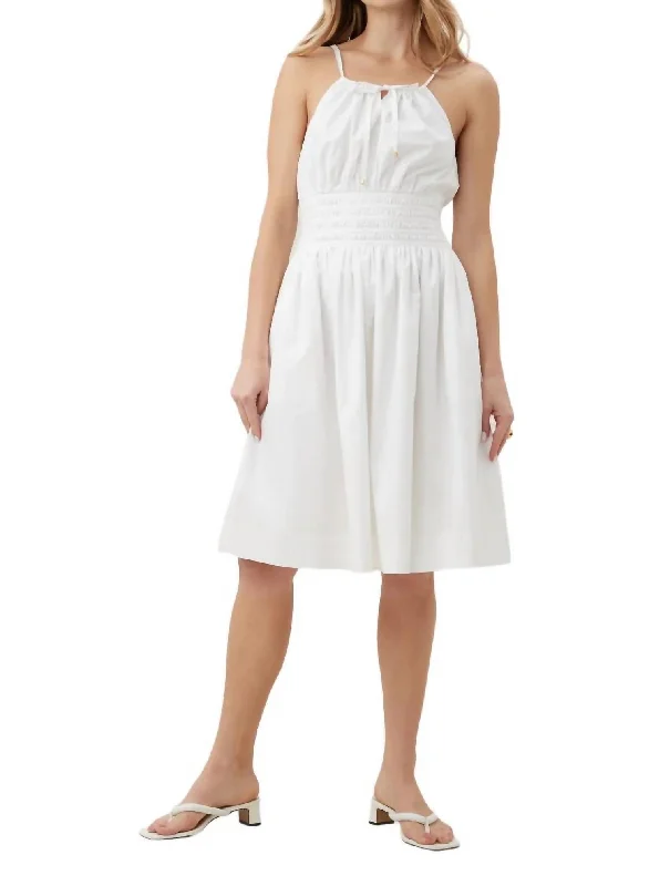 Haight Dress In White