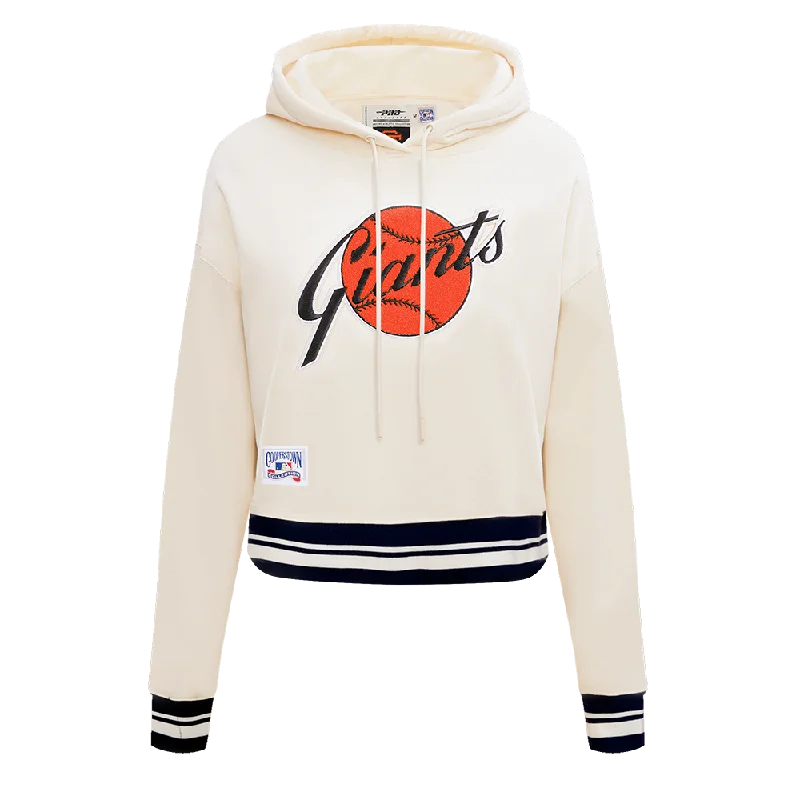 SUDADERA CON GORRO MLB SAN FRANCISCO GIANTS RETRO CLASSICS PARA MUJER