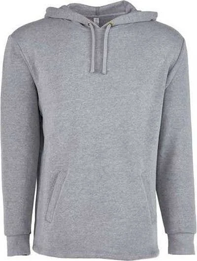 Next Level 9300 Unisex Malibu Welt Pocket Hoodie - Heather Gray