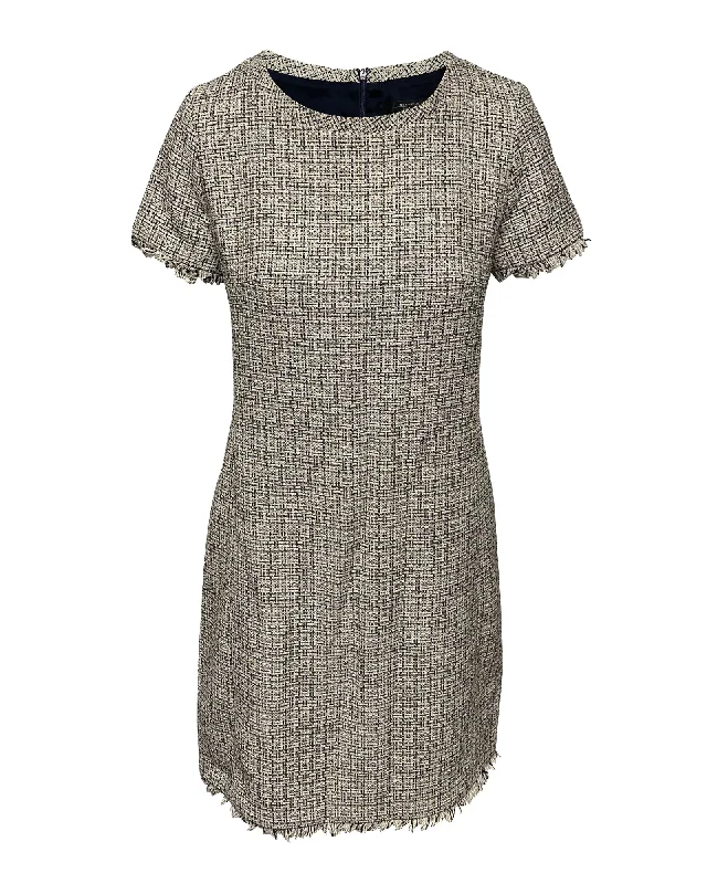 Weekend Max Mara Tweed Dress in Multicolor Cotton