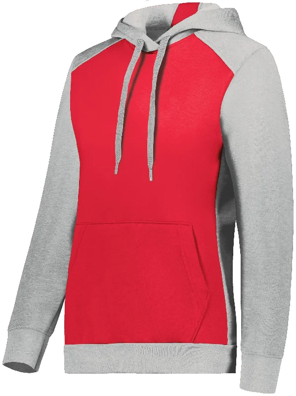 SCARLET/GREY HEATHER