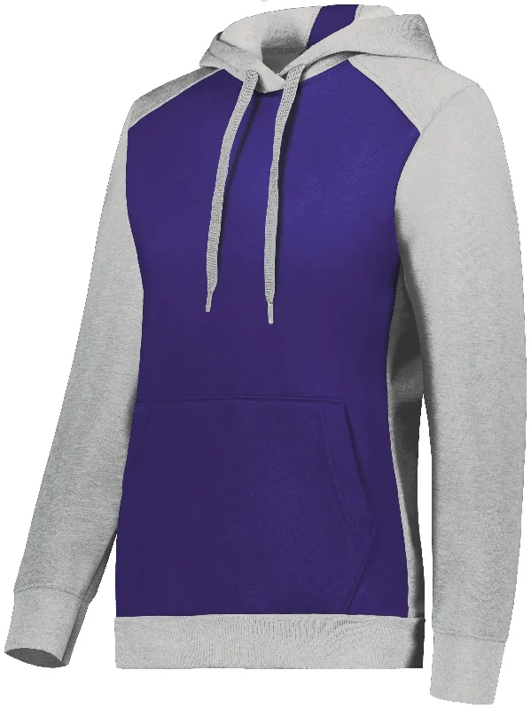 PURPLE/GREY HEATHER