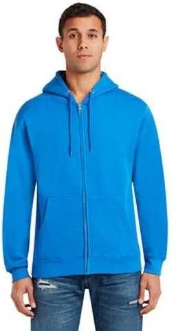 Lane Seven LS14003 Unisex Premium Full-Zip Hooded Sweatshirt - Royal