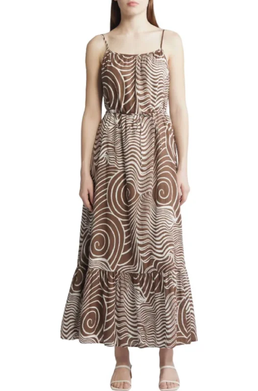 Maris Dress In Swirl